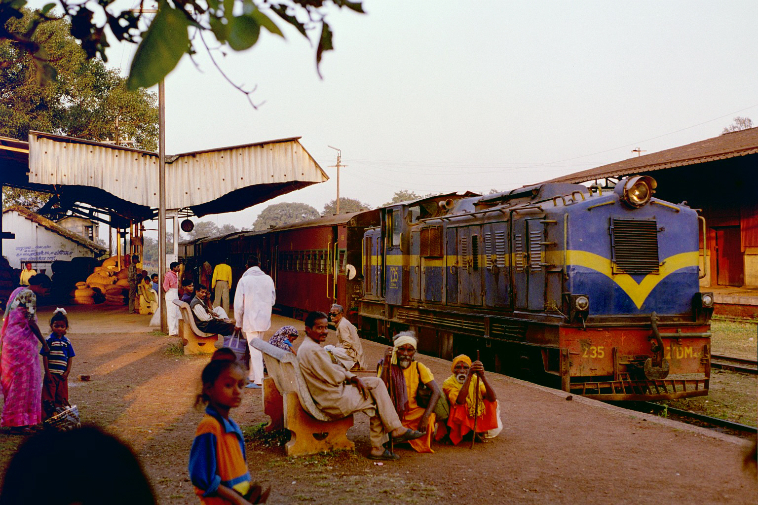 Dhamtari - Holy men sit for a picture