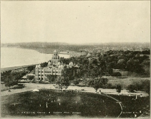 BB&CIR offices on Queens Road, Bombay