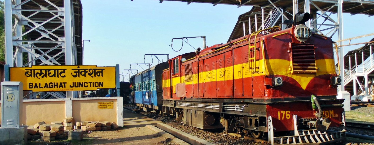 ZDM 3A # 176 Arrived at Balaghat Junction by Hauling Jabalpur Balaghat N.G. Passenger  (Ammar Rizvi)