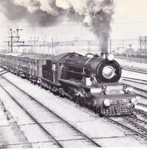 NWR Class XS on Karachi Mail