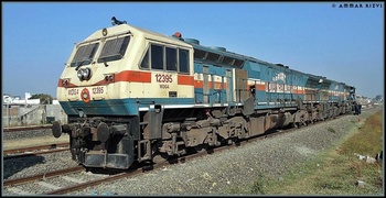 Raipur WDG 4 AIRAWAT Twins arrived at Balaghat Junction BCNA Rakes From Gondia and went with BOXN rakes from Bharveli Mines (MOI