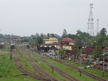 Silchar is a terminus, the branch to Manipur begins at Arunachal, a few km away