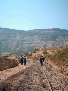 Neral Matheran line Monsoon Damage Photos by Pawan Koppa