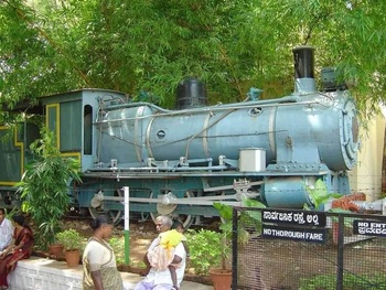 F class 0-6-0 No. 37311 at Vishweshwaraya Museum in Bangalore