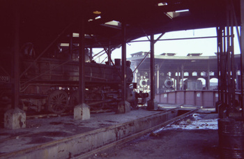Chitpur roundhouse and turntable - Mick Pope(Jan. 7, 1980)