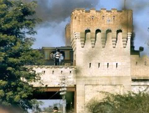 Fortified entrance to Attock Bridge
