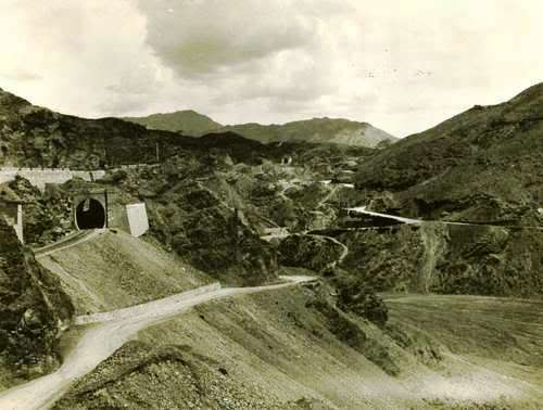 Khyber railway tunnel, 1932