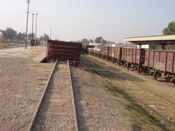 Kohat Thal Narrow Gauge line, Pakistan