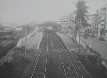 Marine Lines station around 1900