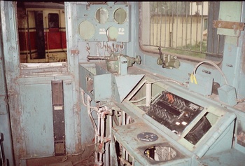 Dis-assembled cab of the WAG5 AT ELS Bhusaval.jpg