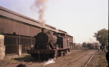 A broad gauge(5'6") 0-6-2 tank engine No. 43 built by Mitsubishi of Japan for the Calcutta Port Commissioners in 1955 - Mic